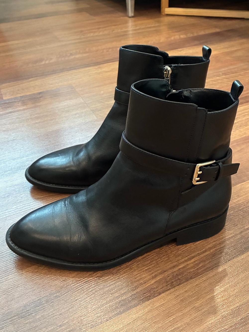 Nine West Leather Ankle Boots - Classic Chelsea Style